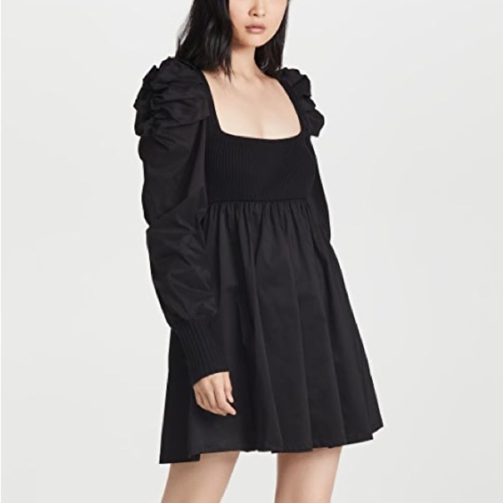 NWOT En Saison Combination Ruched Dress